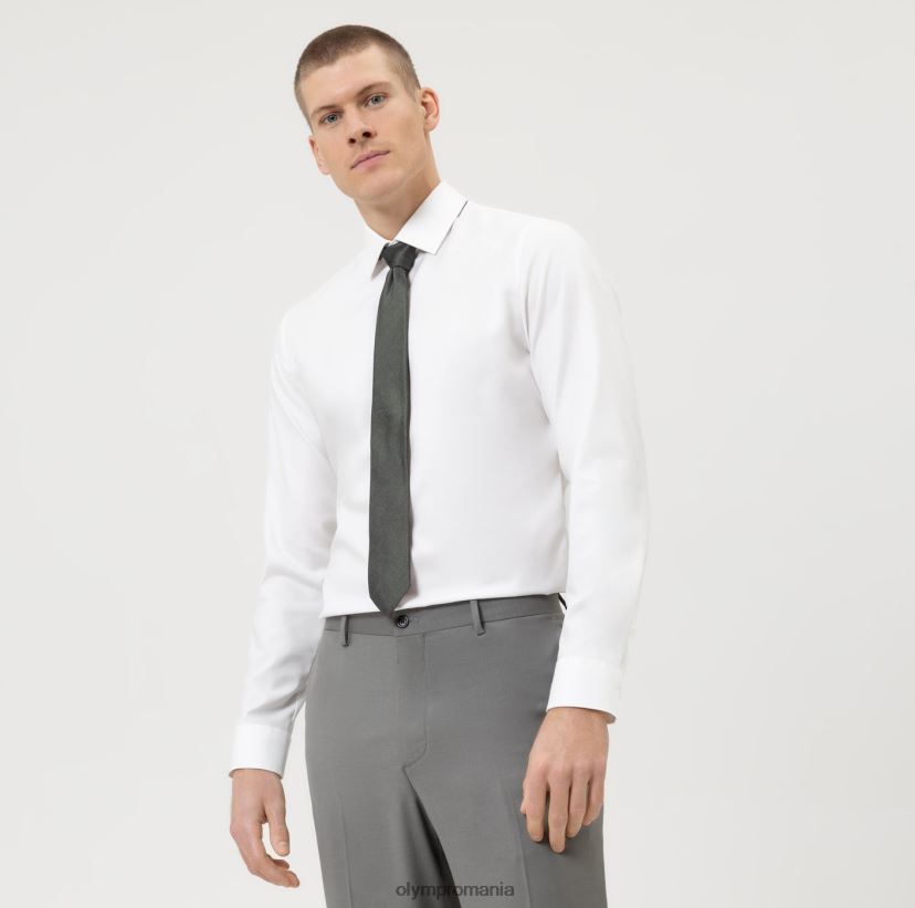 cravată slim 6,5 cm, măsline OLYMP accesorii 4Z8LB62241