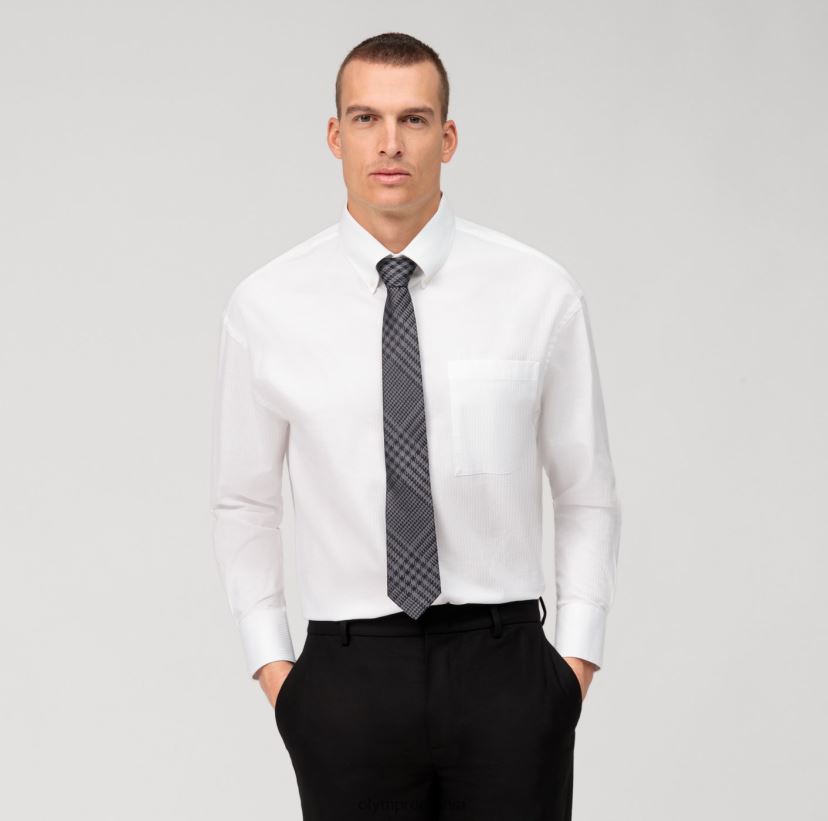 cravata regulata 7 cm, neagra OLYMP accesorii 4Z8LB62426