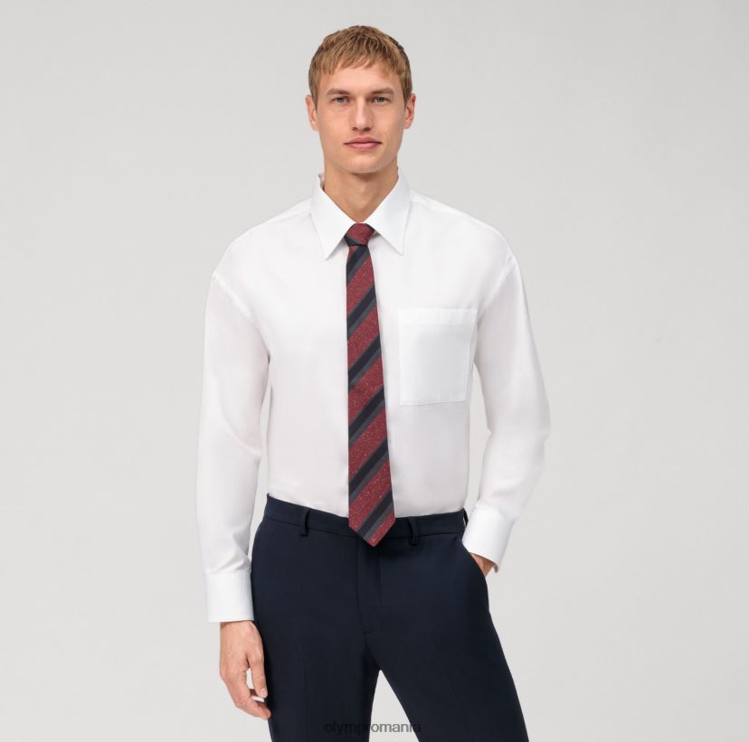 cravata regulata 7 cm, rosie OLYMP accesorii 4Z8LB62361