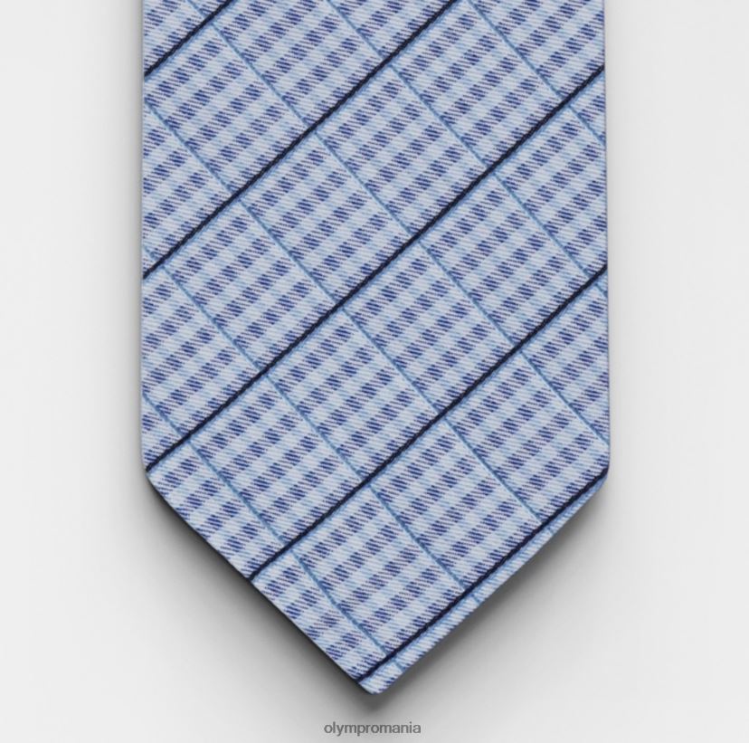 cravata slim 6,5 cm, albastru OLYMP accesorii 4Z8LB62231