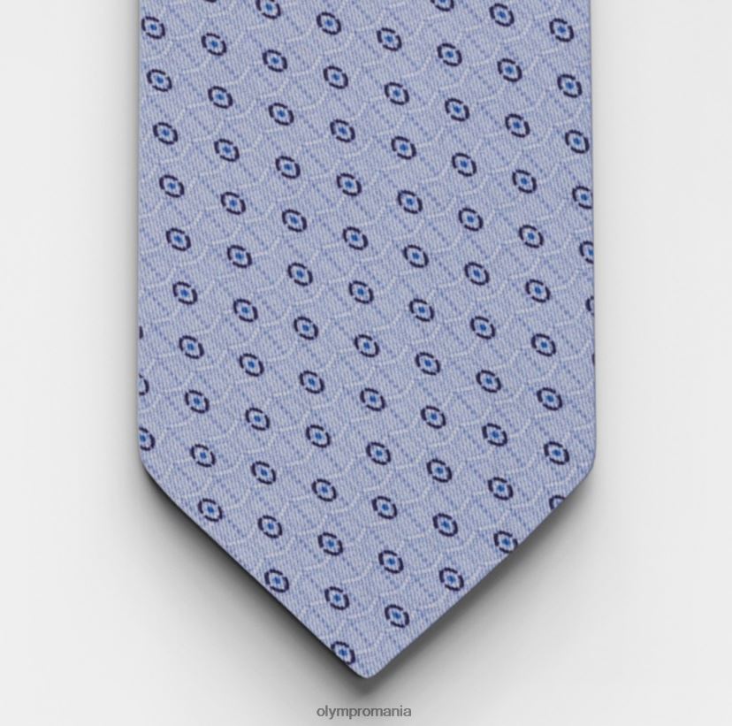 cravata slim 6,5 cm, albastru OLYMP accesorii 4Z8LB62238
