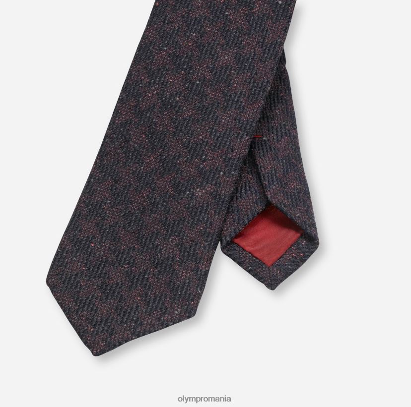 cravata slim 6,5 cm, chianti OLYMP accesorii 4Z8LB62320