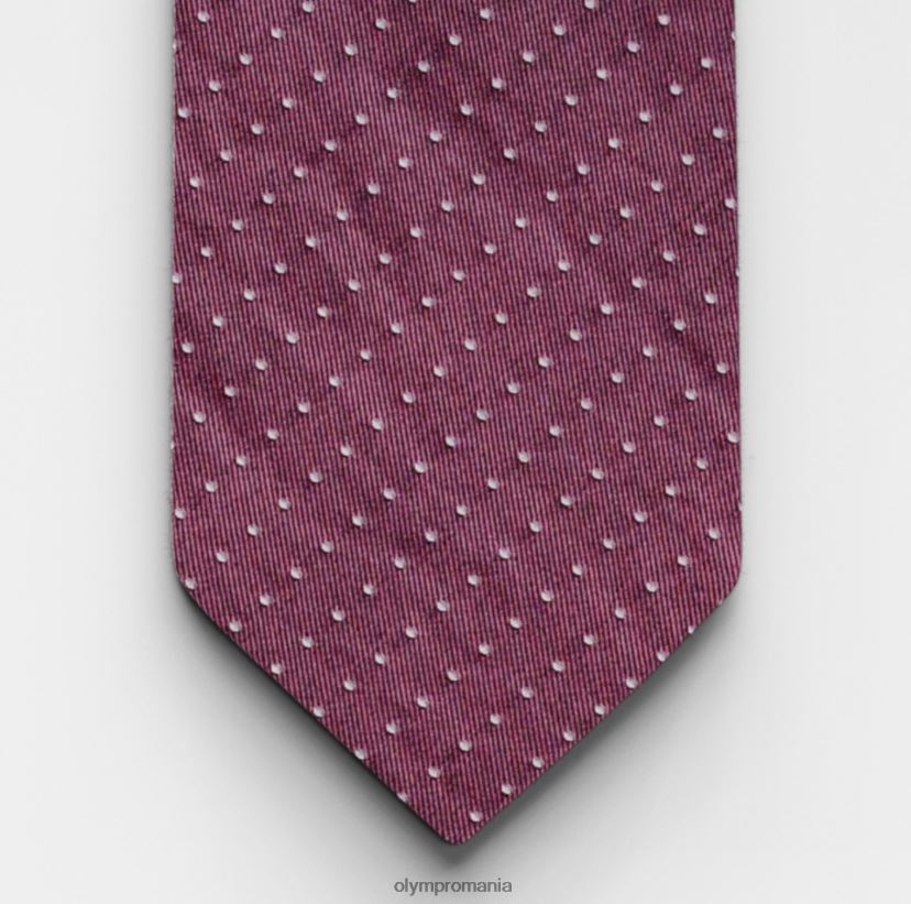 cravata slim 6,5 cm, lemn de trandafir OLYMP accesorii 4Z8LB62454