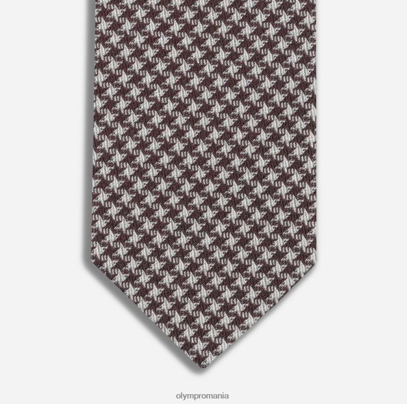 cravata slim 6,5 cm, rosie OLYMP accesorii 4Z8LB62397