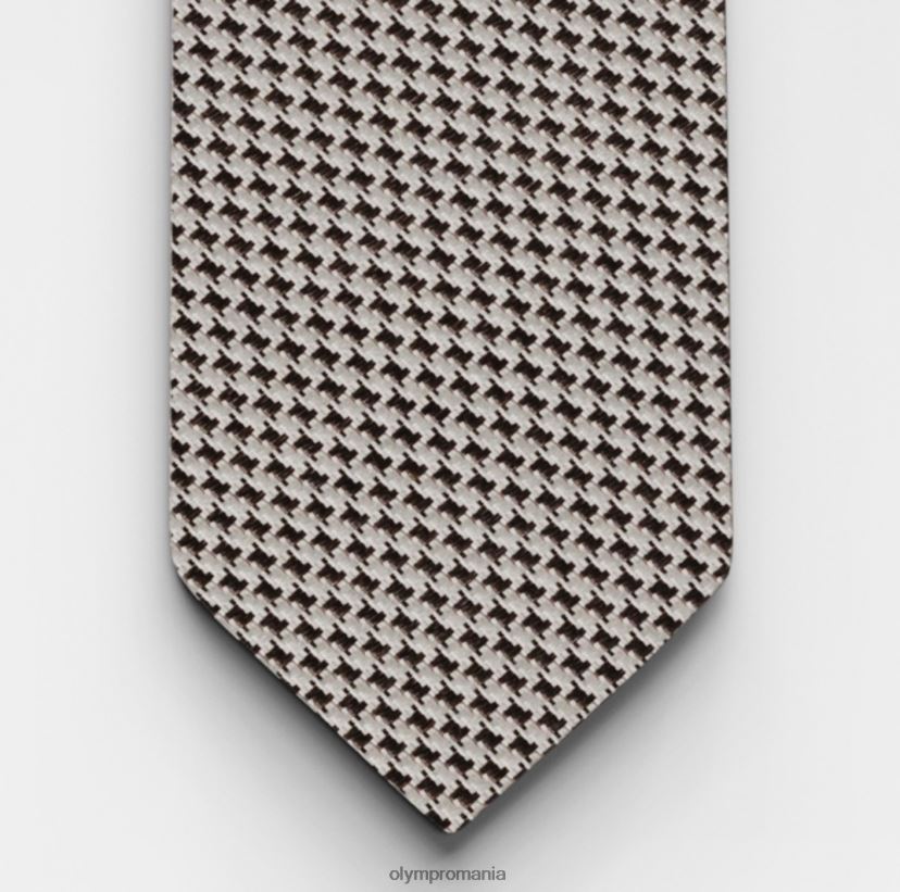 cravata slim 6,5 cm, taupe OLYMP accesorii 4Z8LB62211