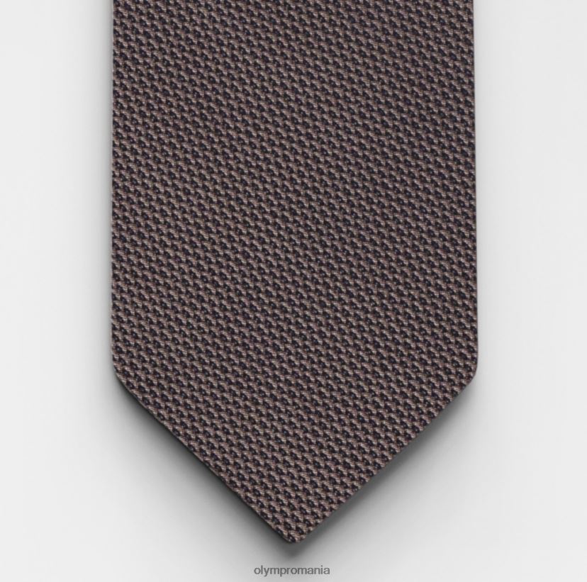 cravata slim 6,5 cm, taupe OLYMP accesorii 4Z8LB62225