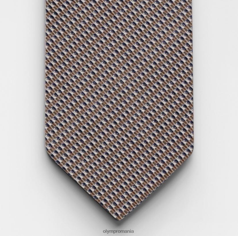 cravata slim 6,5 cm, taupe OLYMP accesorii 4Z8LB62251
