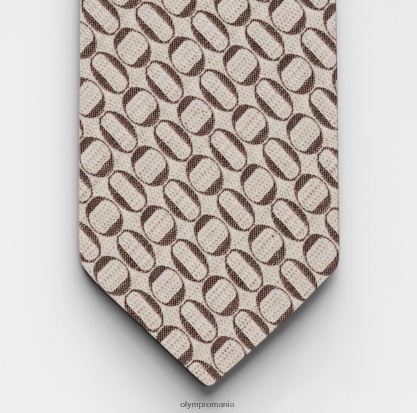 cravata slim 6,5 cm, taupe OLYMP accesorii 4Z8LB62256