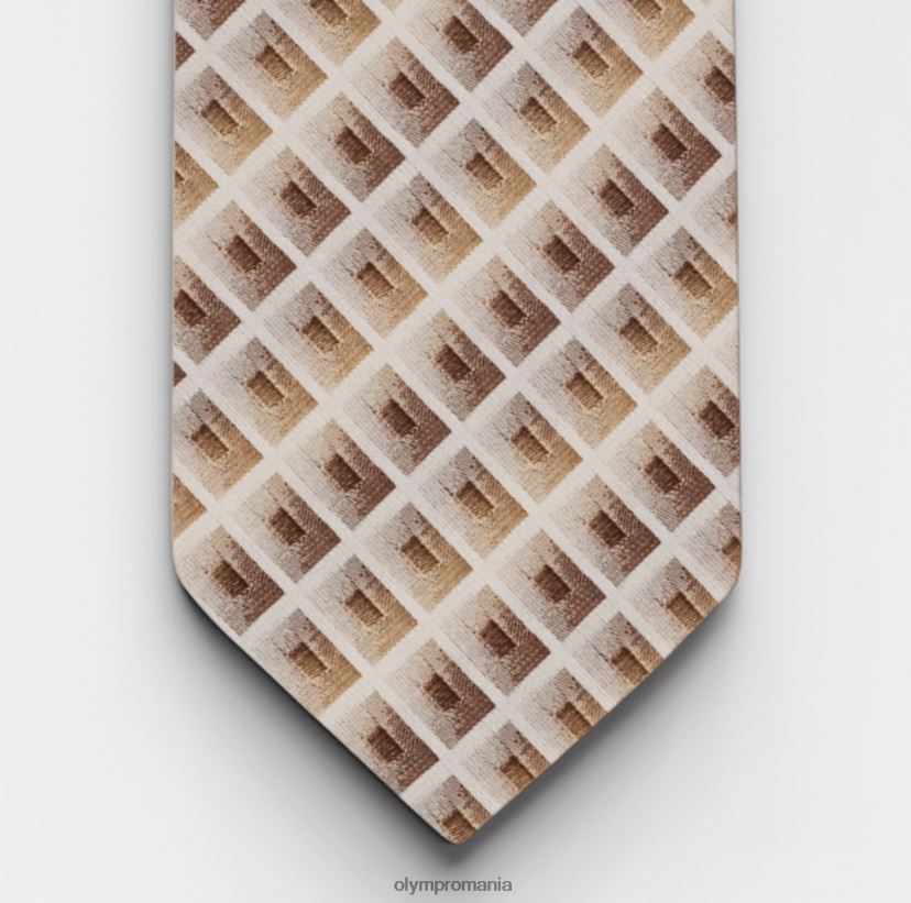 cravata slim 6,5 cm, taupe OLYMP accesorii 4Z8LB62263