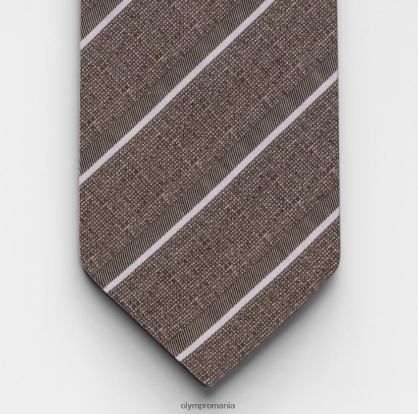 cravata slim 6,5 cm, taupe OLYMP accesorii 4Z8LB62286