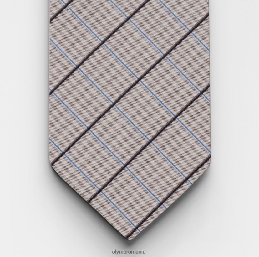cravata slim 6,5 cm, taupe OLYMP accesorii 4Z8LB62294