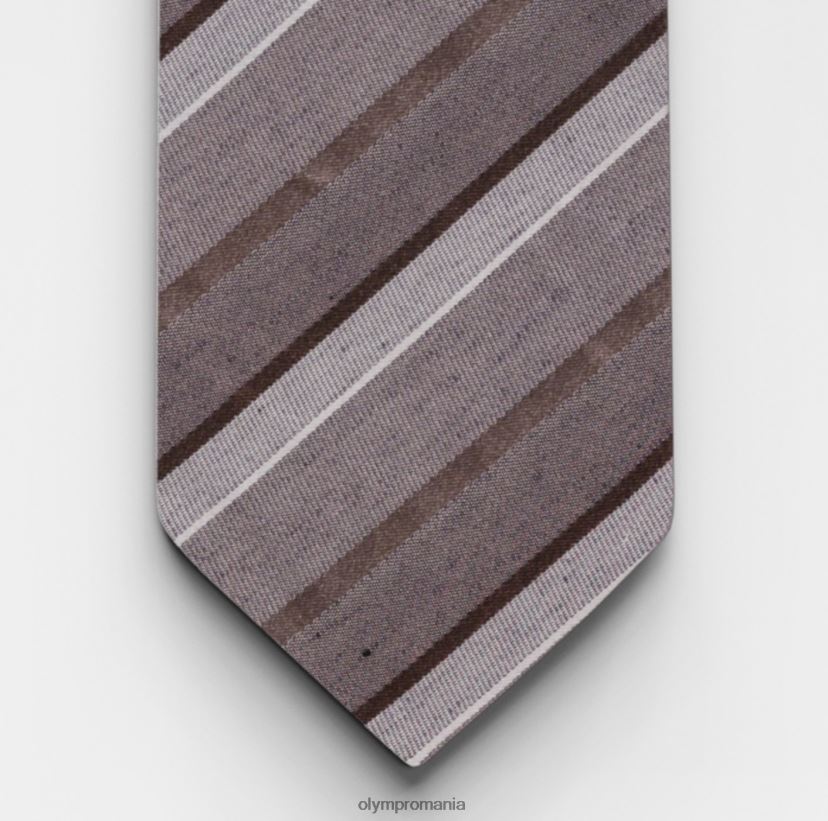 cravata slim 6,5 cm, taupe OLYMP accesorii 4Z8LB62310