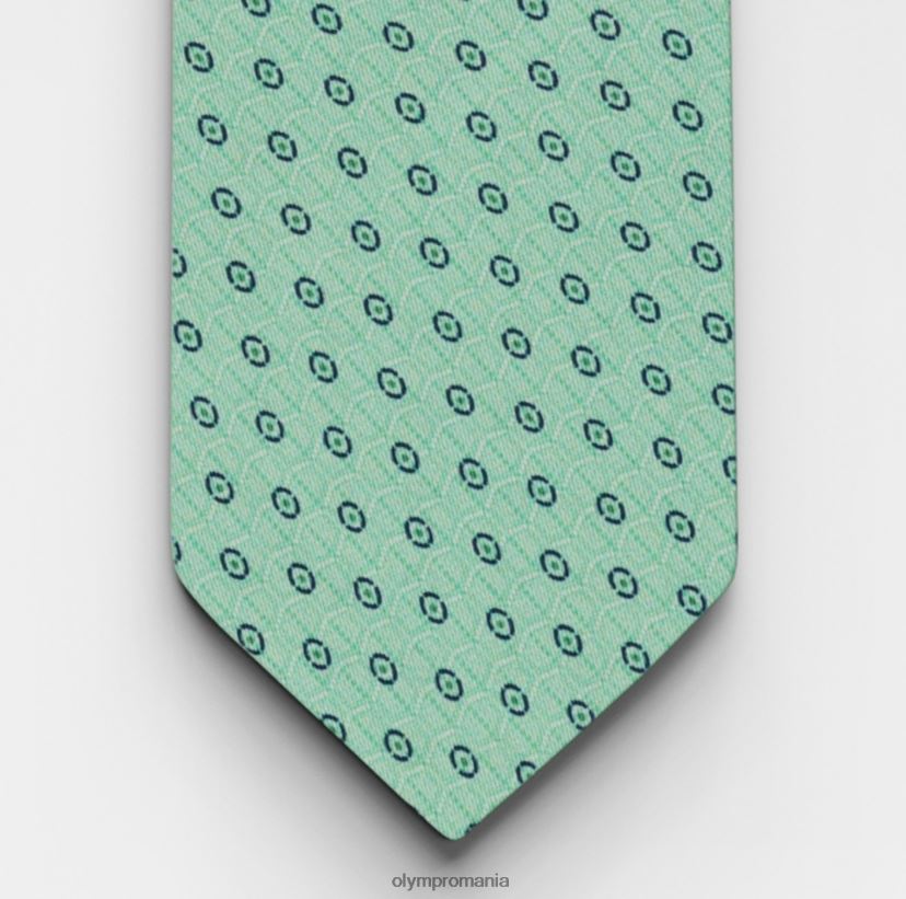 cravata slim 6,5 cm, verde lime OLYMP accesorii 4Z8LB62229