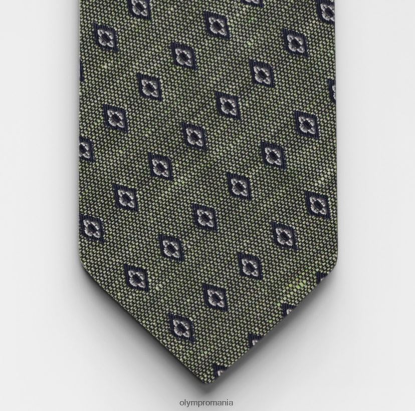 cravata slim 6,5 cm, verde lime OLYMP accesorii 4Z8LB62336