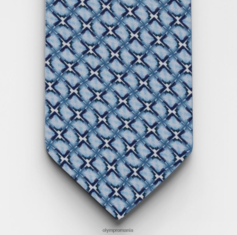 cravata subtire 6,5 cm, albastra OLYMP accesorii 4Z8LB62210