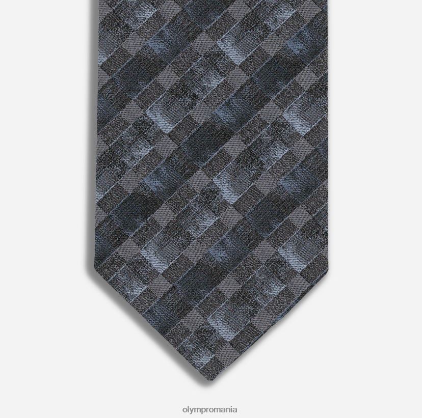 cravata subtire 6,5 cm, albastra OLYMP accesorii 4Z8LB62271