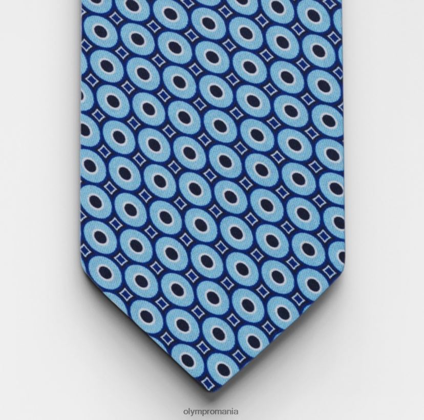 cravata subtire 6,5 cm, albastra OLYMP accesorii 4Z8LB62351