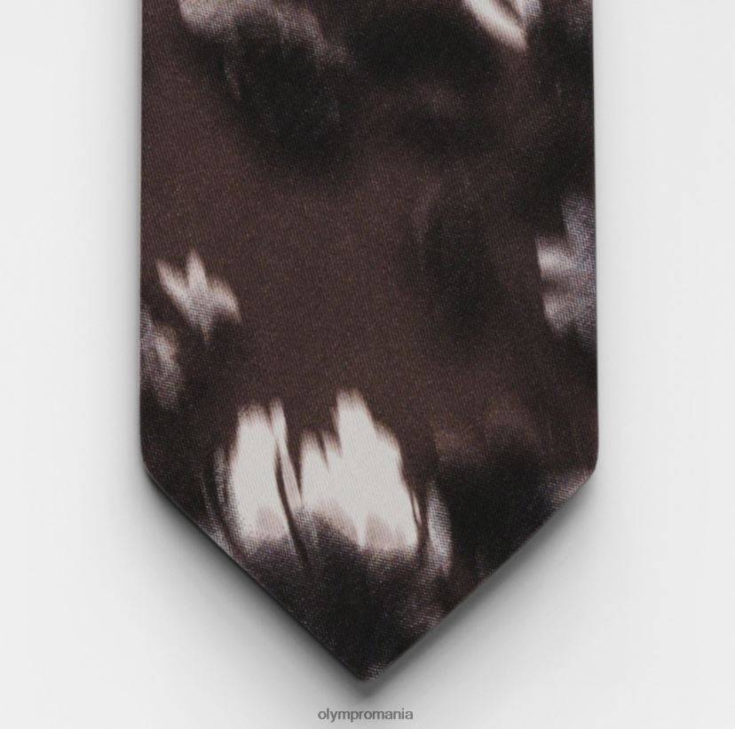 cravata subtire 6,5 cm, neagra OLYMP accesorii 4Z8LB62260