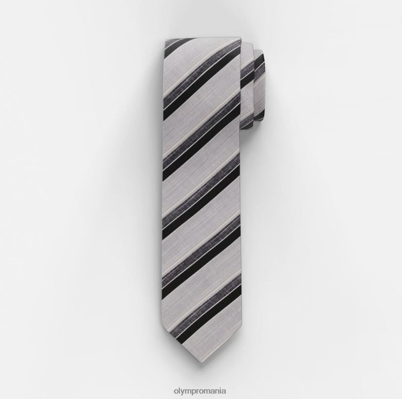 cravata subtire 6,5 cm, neagra OLYMP accesorii 4Z8LB62340