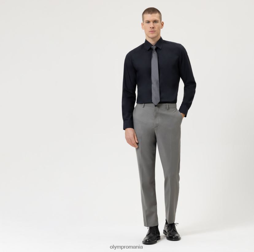 cravata subtire 6,5 cm, neagra OLYMP accesorii 4Z8LB62346