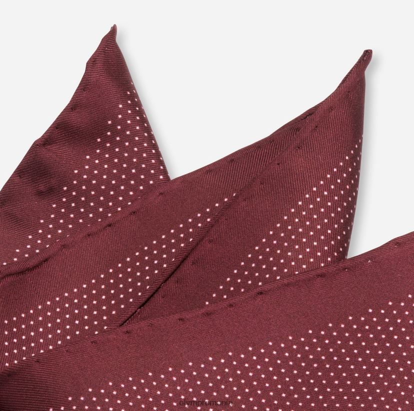 pătrat de buzunar 33x33 cm, roșu închis OLYMP accesorii 4Z8LB62614