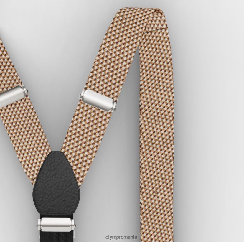 set bretele / set pătrat de buzunar natural OLYMP accesorii 4Z8LB62635