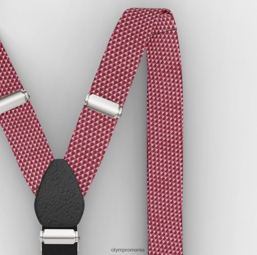 set bretele / set pătrat de buzunar portocaliu OLYMP accesorii 4Z8LB62650