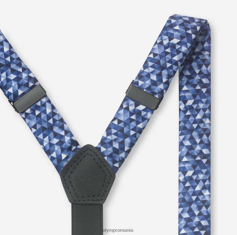 set bretele / set pocket square marine OLYMP accesorii 4Z8LB62660