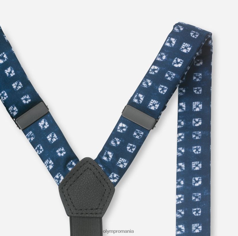 set bretele / set pocket square marine OLYMP accesorii 4Z8LB62661