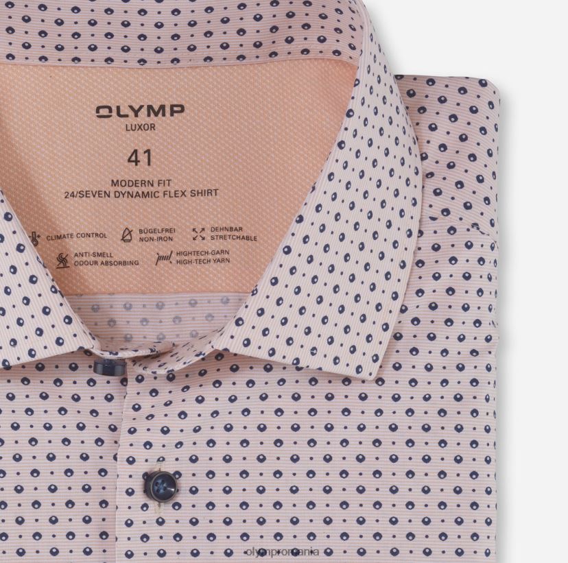 luxor 24/7 modern fit, camasa business, global kent, mandarin OLYMP îmbrăcăminte 4Z8LB61166