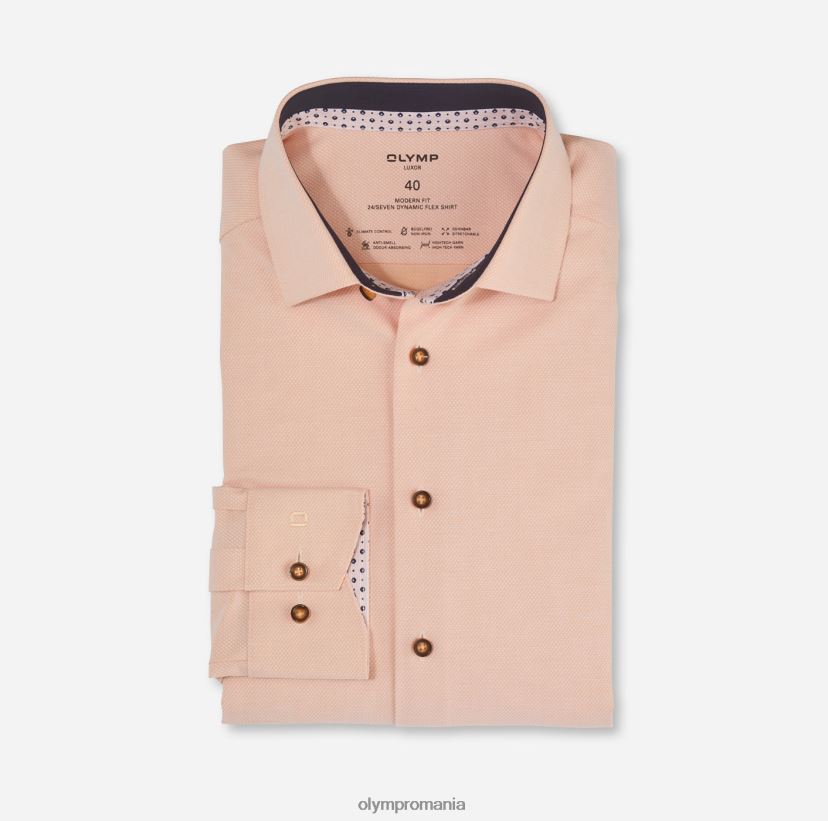 luxor 24/7 modern fit, camasa business, global kent, mandarin OLYMP îmbrăcăminte 4Z8LB61245