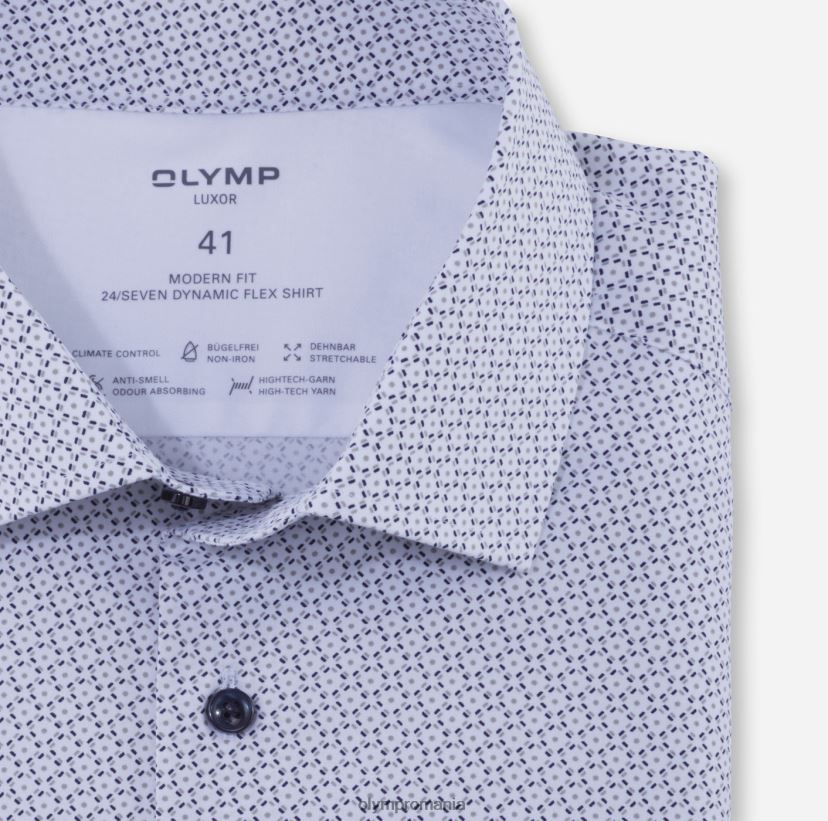 luxor 24/7 modern fit, camasa business, global kent, taupe OLYMP îmbrăcăminte 4Z8LB61164