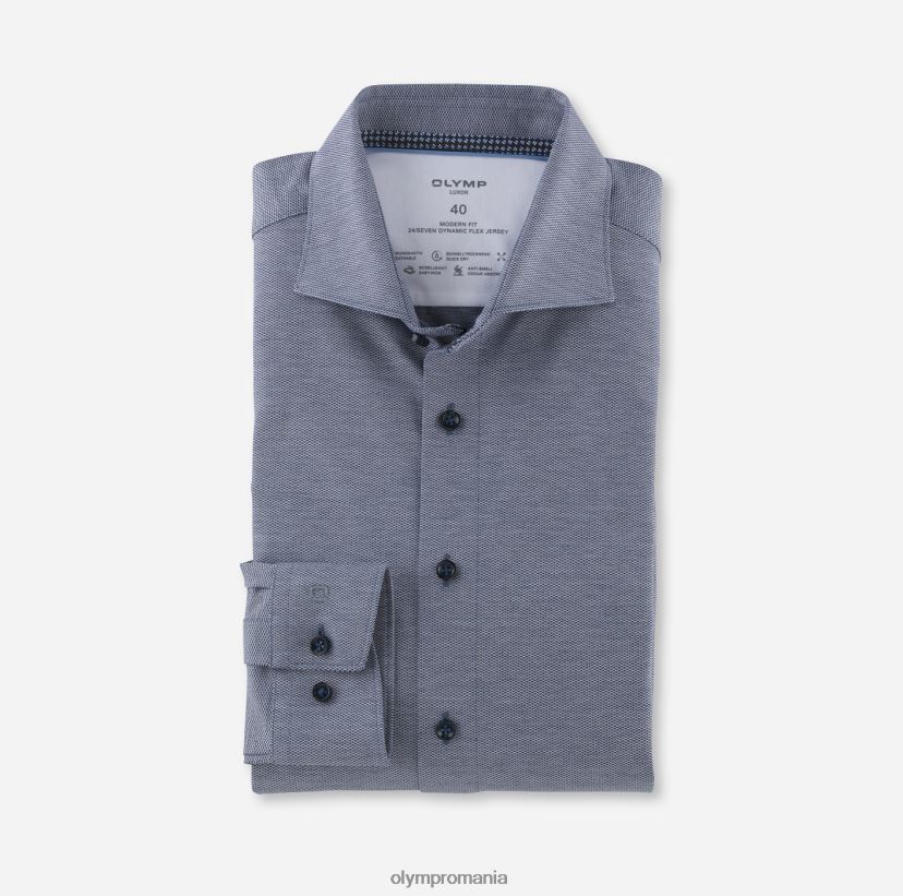 luxor 24/7 modern fit, camasa business, kent, marine OLYMP îmbrăcăminte 4Z8LB61085