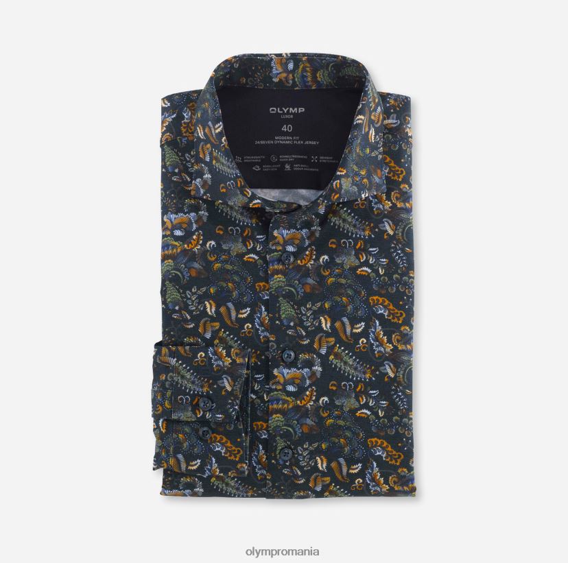 luxor 24/7 modern fit, camasa business, kent, marine OLYMP îmbrăcăminte 4Z8LB61206