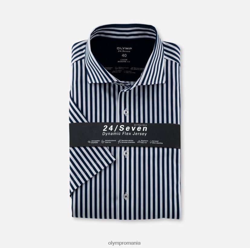 luxor 24/7 modern fit, camasa business, kent, marine OLYMP îmbrăcăminte 4Z8LB61364
