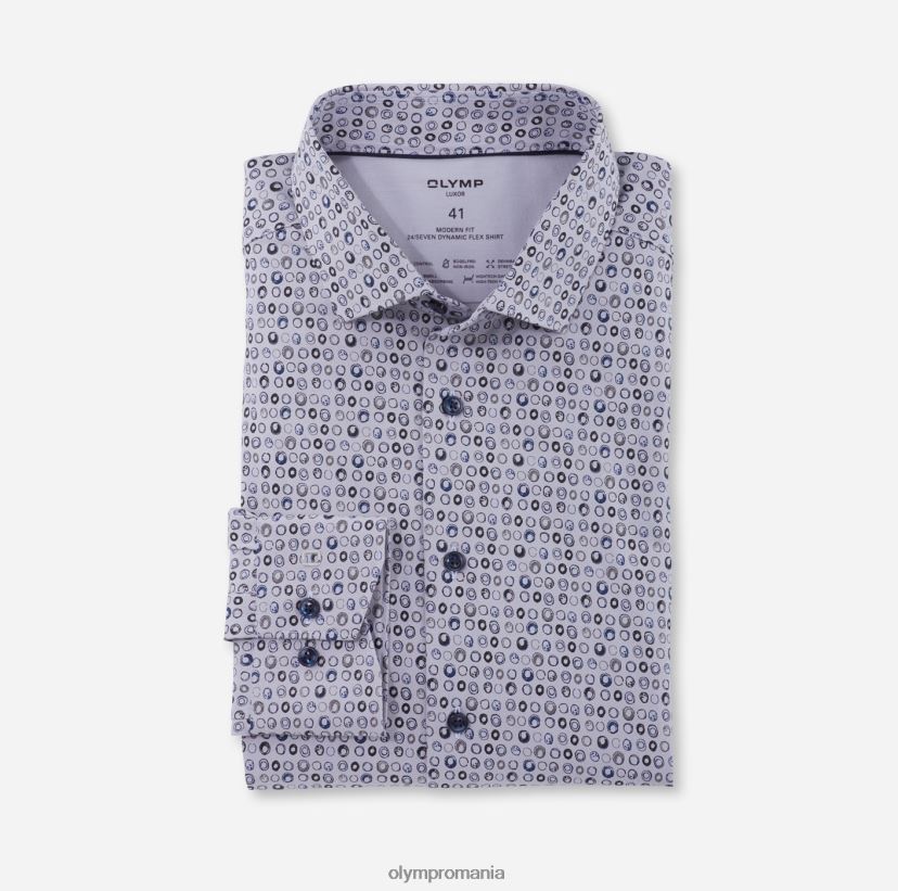 luxor 24/7 modern fit, camasa business, kent modern, taupe OLYMP îmbrăcăminte 4Z8LB61268