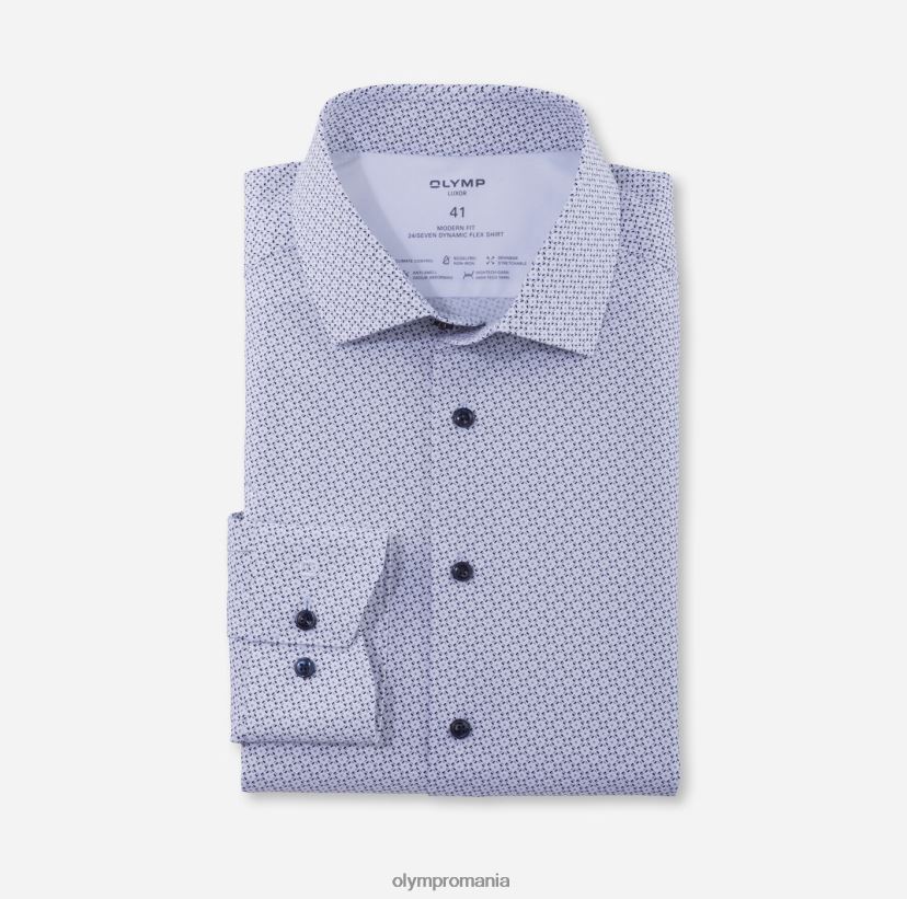 luxor 24/seven modern fit, cămașă business, mânecă foarte scurtă, global kent, taupe OLYMP îmbrăcăminte 4Z8LB61459