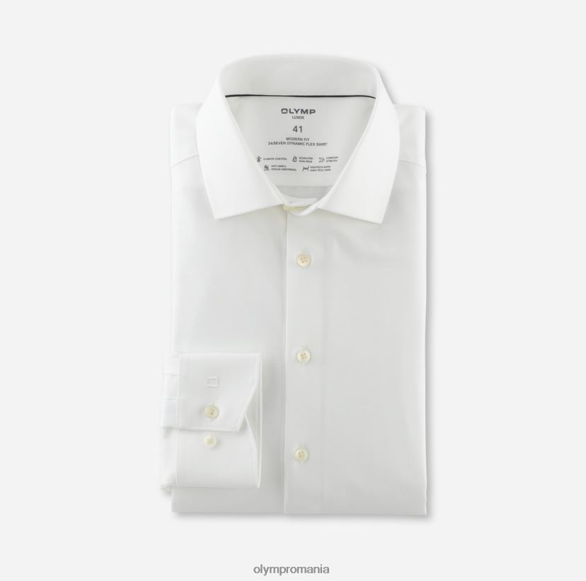 luxor 24/seven modern fit, camasa business, global kent, bej deschis OLYMP îmbrăcăminte 4Z8LB61010