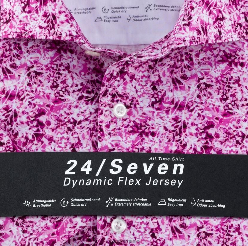 luxor 24/seven modern fit, camasa business, kent, fuchsia OLYMP îmbrăcăminte 4Z8LB61354