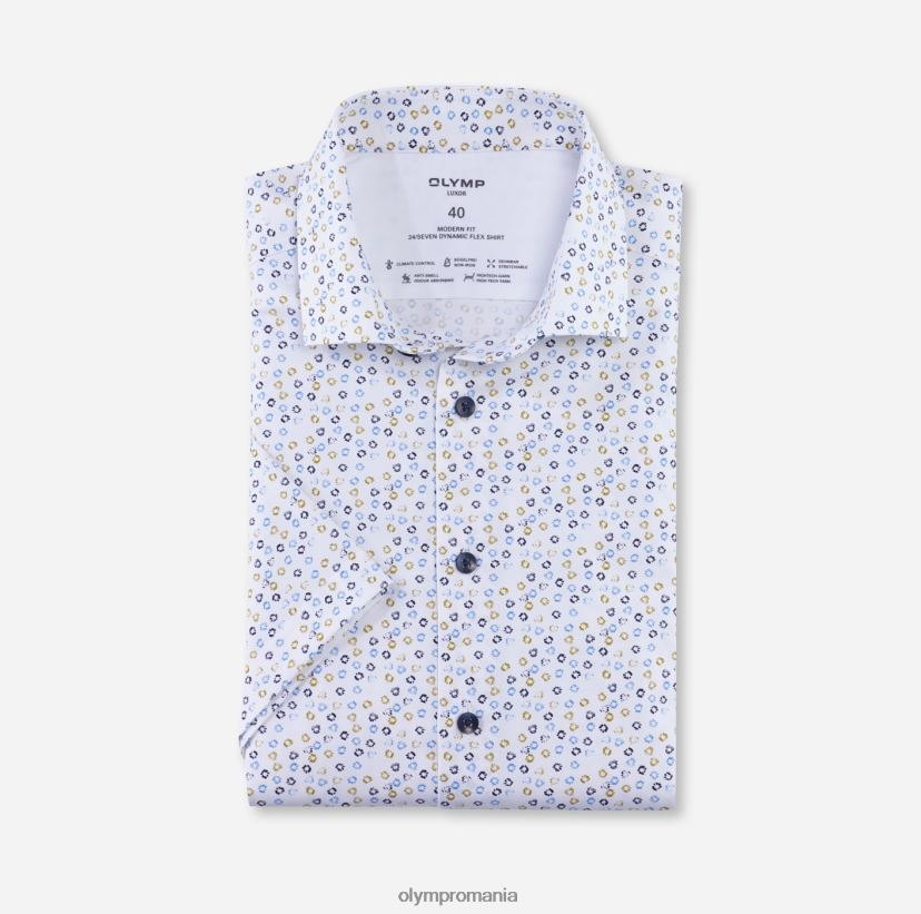 luxor 24/seven modern fit, camasa business, kent modern, lime OLYMP îmbrăcăminte 4Z8LB61119