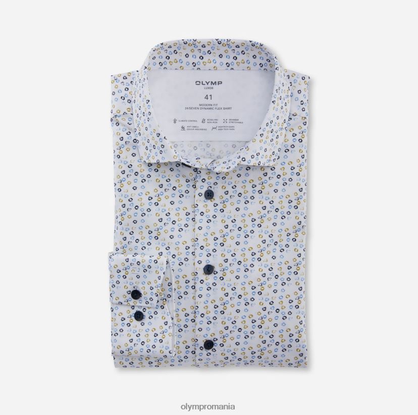 luxor 24/seven modern fit, camasa business, kent modern, lime OLYMP îmbrăcăminte 4Z8LB61136