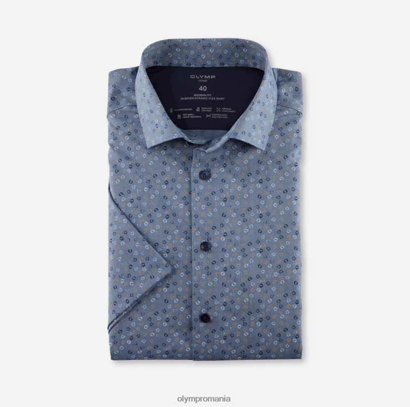 luxor 24/seven modern fit, camasa business, kent modern, natural OLYMP îmbrăcăminte 4Z8LB61025