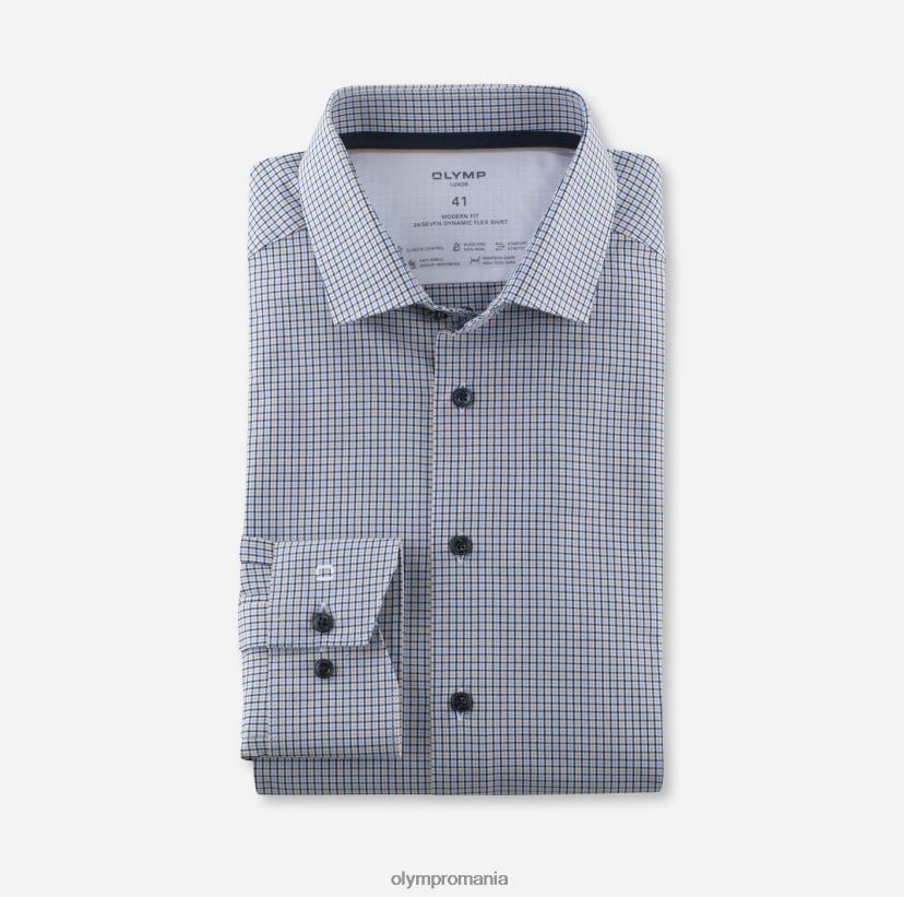 luxor 24/seven modern fit, camasa business, kent modern, natural OLYMP îmbrăcăminte 4Z8LB61087