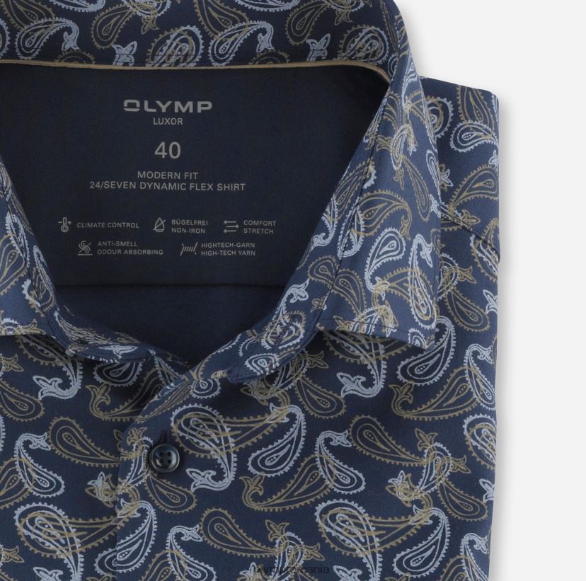 luxor 24/seven modern fit, camasa business, kent modern, natural OLYMP îmbrăcăminte 4Z8LB61197