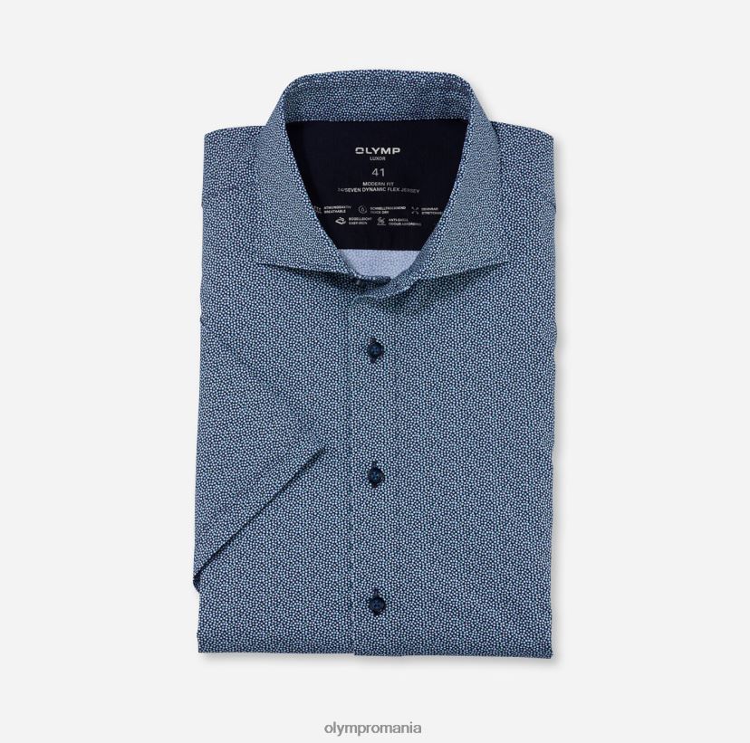 luxor 24/seven modern fit, camasa business, kent, verde deschis OLYMP îmbrăcăminte 4Z8LB61178