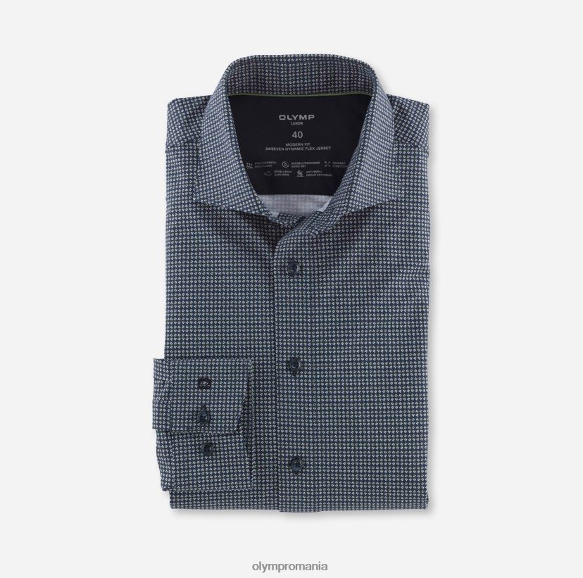 luxor 24/seven modern fit, camasa business, kent, verde lime OLYMP îmbrăcăminte 4Z8LB6982