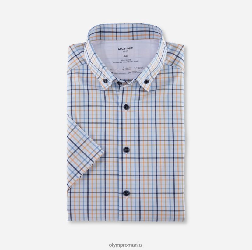 luxor 24/seven modern fit, camasa business, nasturi, mandarin OLYMP îmbrăcăminte 4Z8LB61158