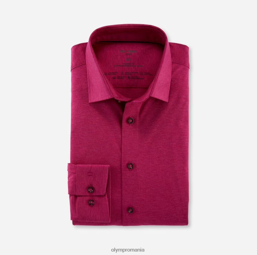 luxor 24/seven modern fit, camasa business, new kent, fuchsia OLYMP îmbrăcăminte 4Z8LB61093