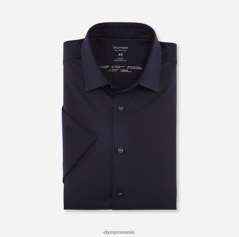 luxor 24/seven modern fit, camasa business, new kent, marine OLYMP îmbrăcăminte 4Z8LB6972