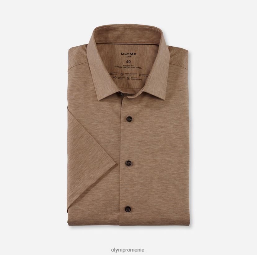 luxor 24/seven modern fit, camasa business, new kent, natural OLYMP îmbrăcăminte 4Z8LB61044